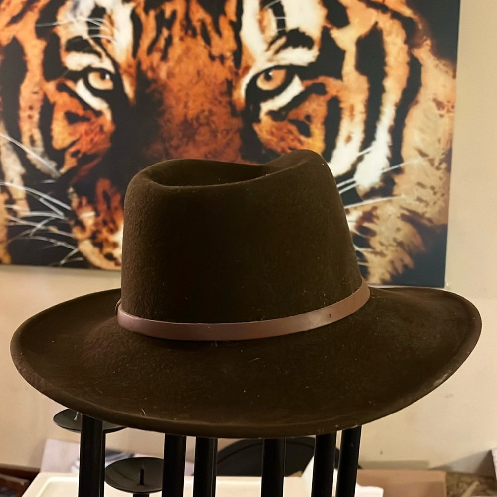 Pendleton Stylish Brown Fedora Hat - image 2